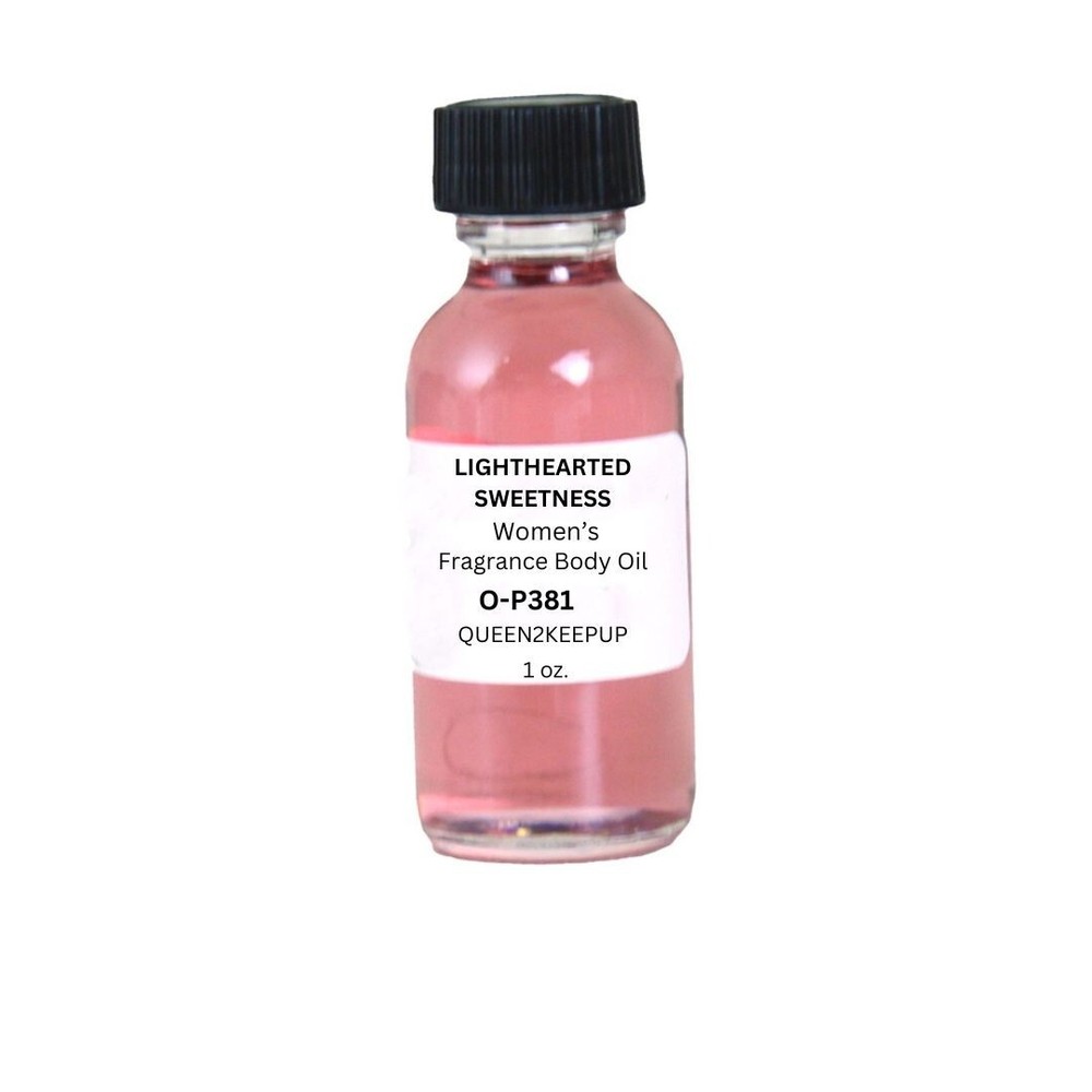 Lighthearted Sweetness (Women) Body Oil 1 oz Fragrance All Natural Scent