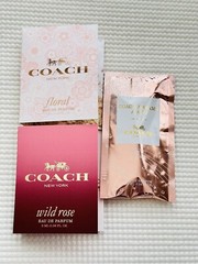 Coach Floral, Wild Rose, Dreams Sunset Perfume Sample Size (3pcs)