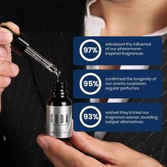 Magnetic GODA Pheromone suitable for Cologne Perfume Men Women Long Lasting 0.5