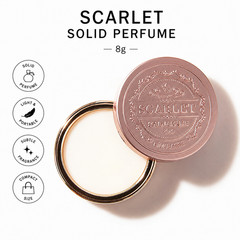 BIOKLASSE Solid Perfume SCARLET 8g Damask Rose Scent