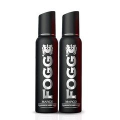Fogg Marco No Gas Deodorant for Men Body Perfume Body Spray Pack of 3 Pcs 3X120m