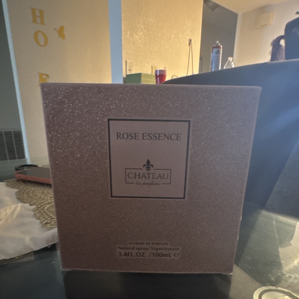 CHATEAU Rose Essence Extrait de Parfum Spray Regular Size, 3.4 fl oz