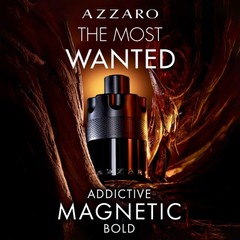 Azzaro The Most Wanted Eau de Parfum 3.3 Fl Oz (Pack of 1), Metallic/Black