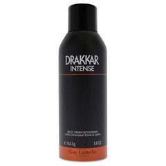 Drakkar Intense Deodorant Spray by Guy Laroche for Men – 5.8 oz Deodorant Spray