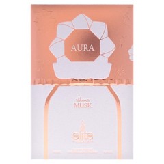 Risala Elite Aura Musk EDP Unisex, Oriental Floral Musk Fragrance 3.4 oz Spray