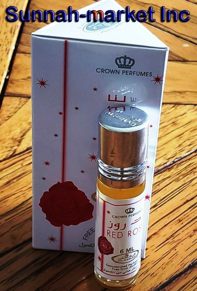 Red Rose 6ml by Al Rehab Oriental Concentrated Perfume Oil/Attar – Roll On
