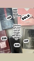 perfumes for women, details of perfume are in picture. Message for details