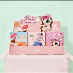 Lovali Violet Princess Perfume Set for Girls with Cartoon Packaging
