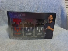 Messi Sport Eau De Toilette 3 Pack New In Box 3 X 30 ML Each 1.01 Fl. Oz.