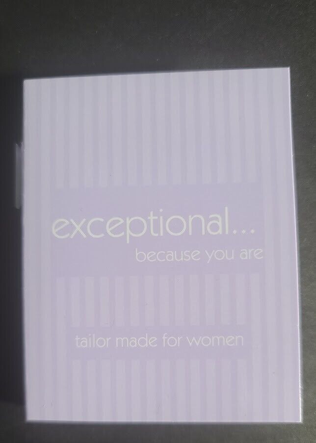 Exceptional Because You Are Eau de Parfum Carded Sample 0.034oz/1mL