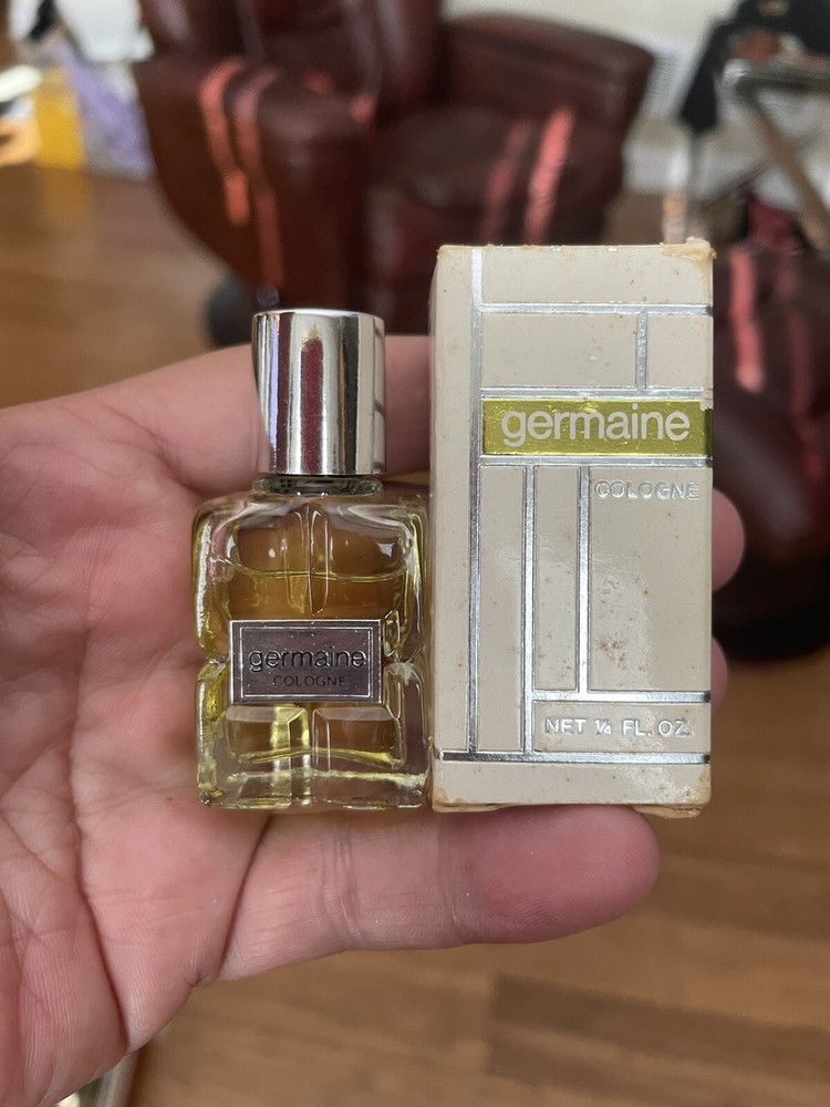 Original Vintage Germaine Cologne by Germaine Monteil 1/4 Oz Mini In Box