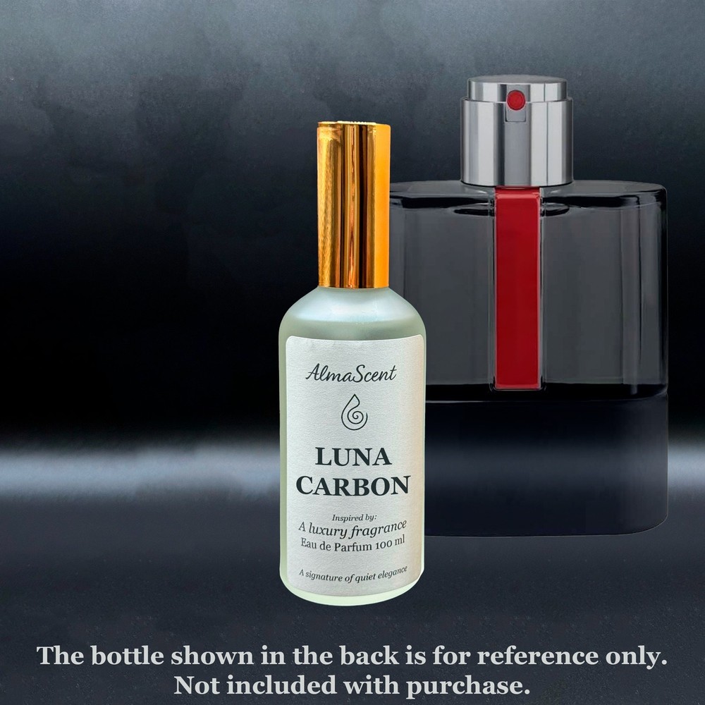 Luna Carbon – Dark Fresh Masculine Perfume – 100 ml Eau de Parfum