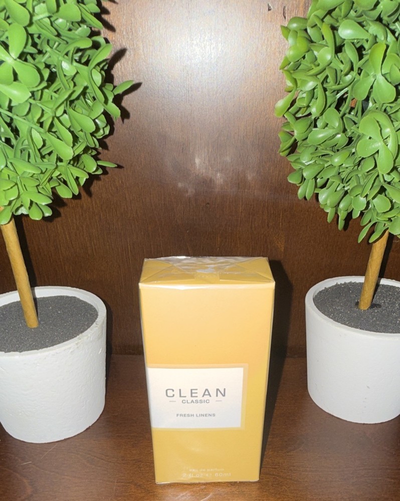 CLEAN Classic Fresh Linens Eau de Parfum Spray, 2 fl oz / 60 ml