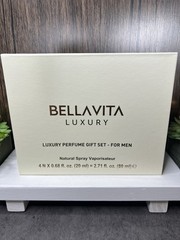 BELLAVITA LUXURY Men’s Gift Set EDP Spray 2.71 fl oz CEO/Oud Exp 11/28