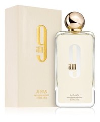 9 am White by Afnan for Women EDP 3.4 FL OZ / 100 ML Natural Spray New In Box