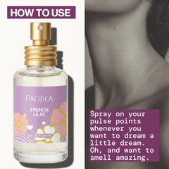 Pacifica French Lilac Spray Perfume – Clean Vegan Floral Fragrance for…
