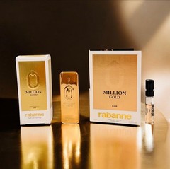 RABANNE MILLION GOLD ELIXIR Parfum Intense Mini 5ml/0.17oz + 1 Vial 1.5ml |NEW