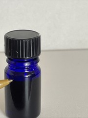 Vintage BPAL Black Phoenix Alchemy Lab Holiday Moon Scent Oil 2006 Blue Bottle