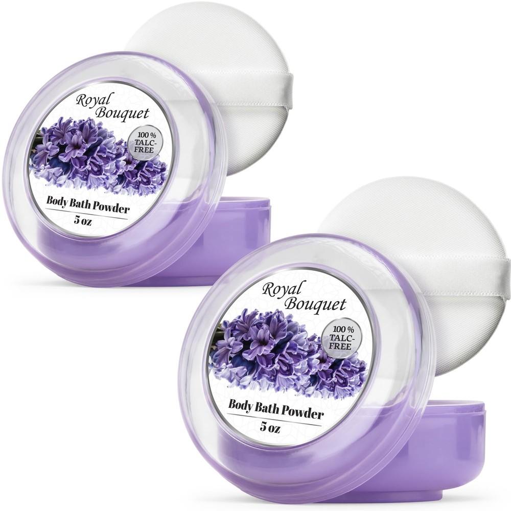R-NEU 2 Pack Body Powder for Women with 5 Ounce (Pack of 2), 2