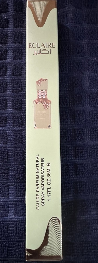 ECLAIRE by Lattafa Eau de Parfum pistachio Spray Regular Size 1.17 fl oz 35 mL
