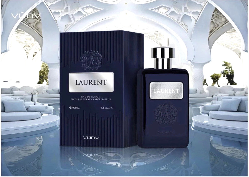Laurent EDP Perfume By Vurv Lattafa 100 ML Super Rich Niche Fragrance UAE 🔥