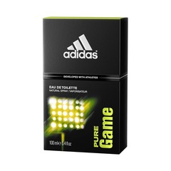 Adidas Adidas Pure Game Men Eau de Toilette Spray 3.4 Ounce/100 Milliliter