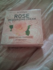Rozino Rose Deodorizing Cream 1.058 oz Long Lasting Fragrance MPN D-184