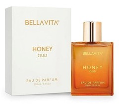 Bella vita Honey Oud Long Lasting Perfume for Man & Woman EDP (100 ML) Free Ship