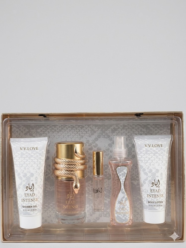 V.V. Love Eyad Intense Spray 2 fl oz, Shower Gel 5.1 fl oz, Body Lotion 1.7 fl …