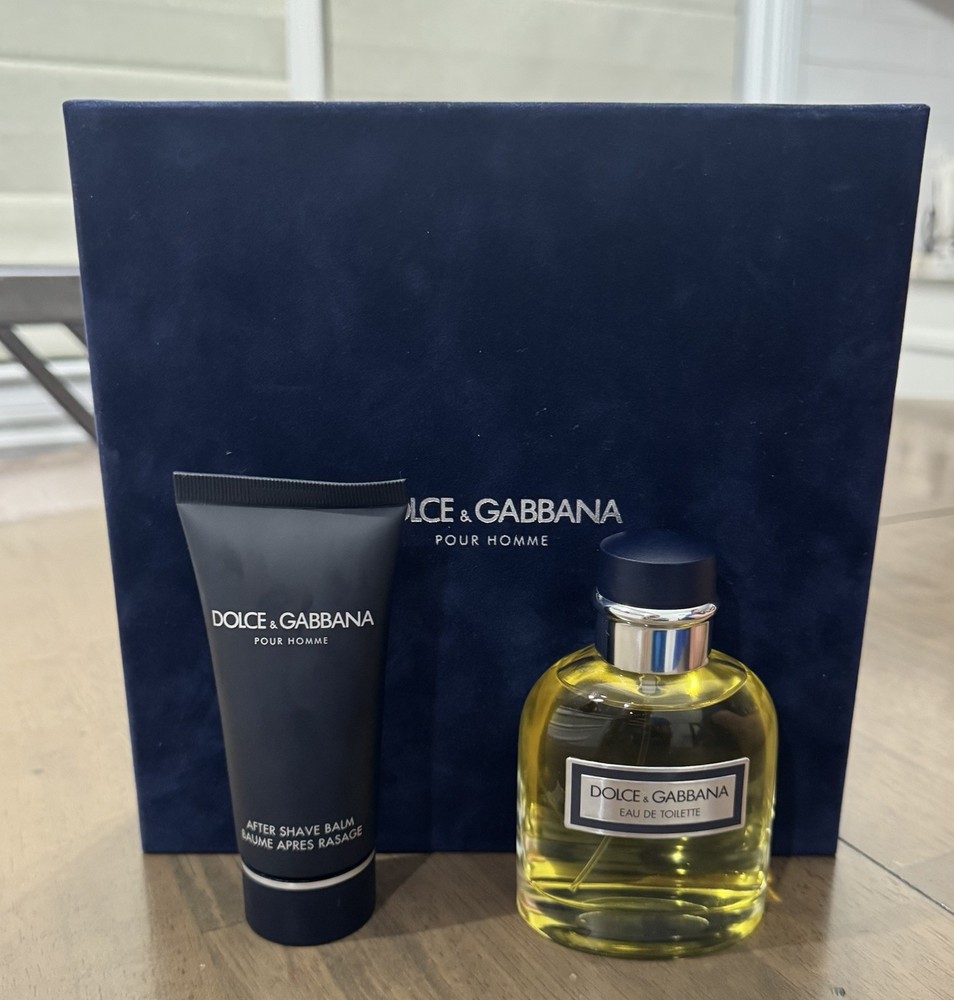 Dolce&gabbana Pour homme set edt 125ml/balm 100ml Vintage Italy edition