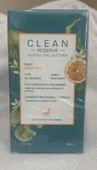 Clean Reserve H2EAU Collection Golden Citrus Eau De Parfum ~ 3.4 oz Sealed ~