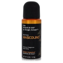 Designer Imposters Mascolino By Parfums De Coeur Body Spray 4oz/120ml For Men