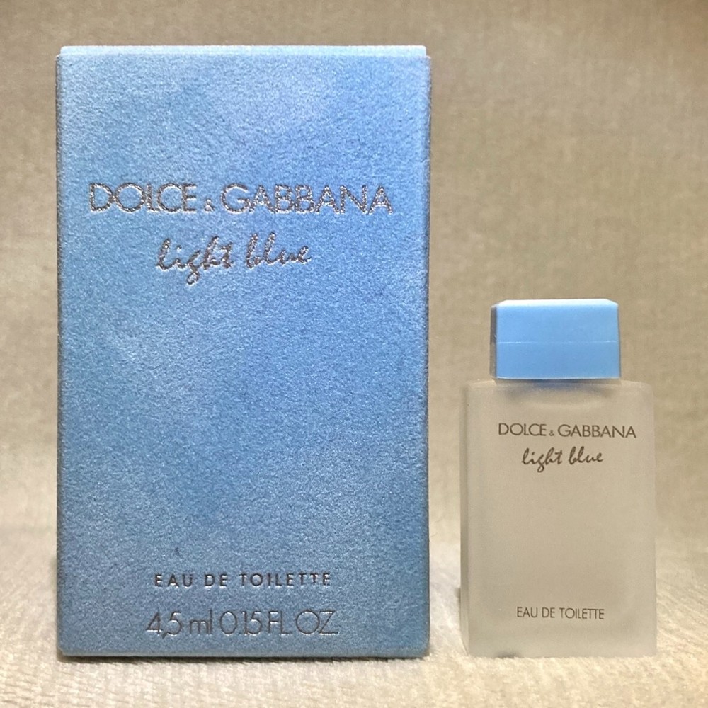 Dolce & Gabbana Light Blue Eau de Toilette MINI Splash Dabber .15oz, 4.5mL NIB