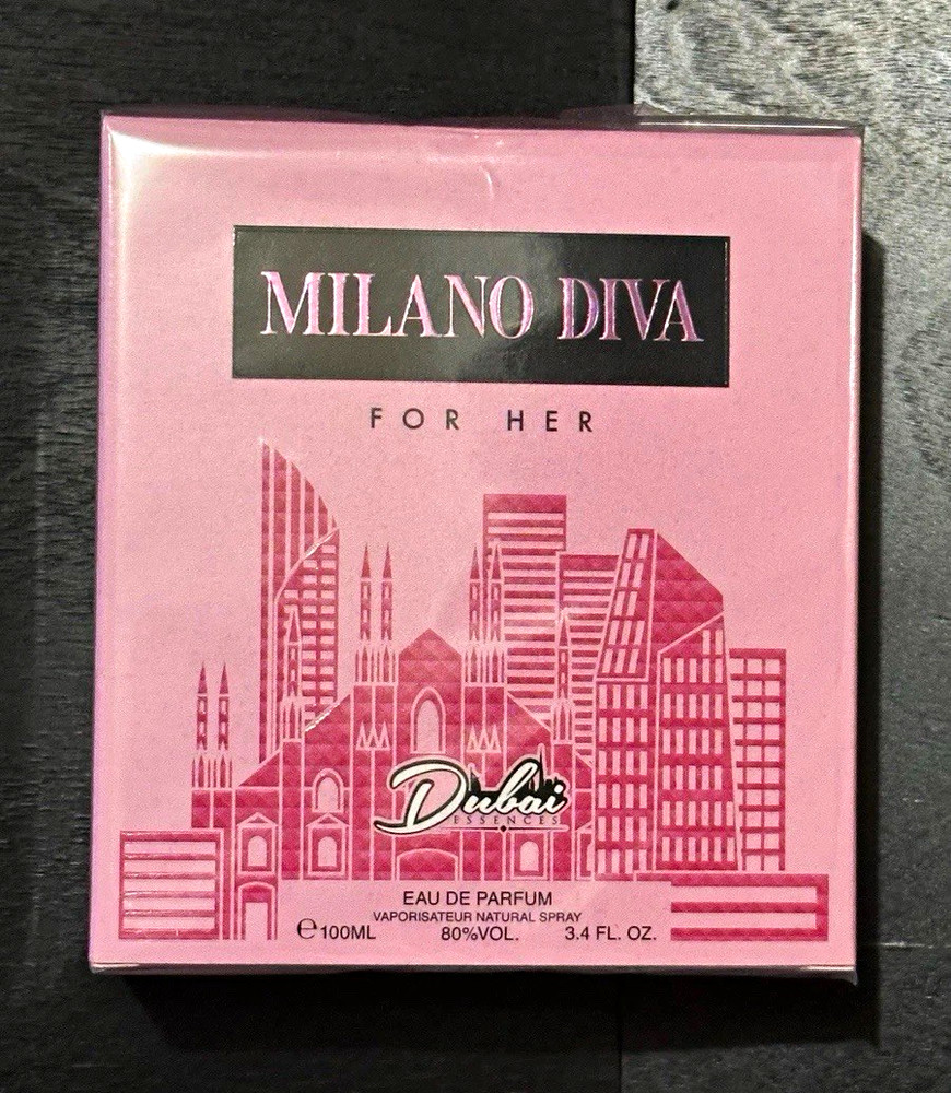Dubai Essences Milano Diva For Her Eau de Parfum Spray 3.4 fl oz