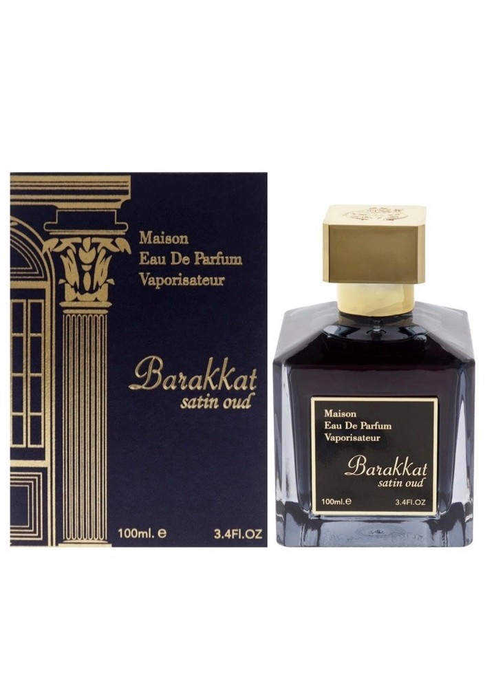 Fragrance World Satin Oud Eau de Parfum For Unisex 3.4 Oz/100ml