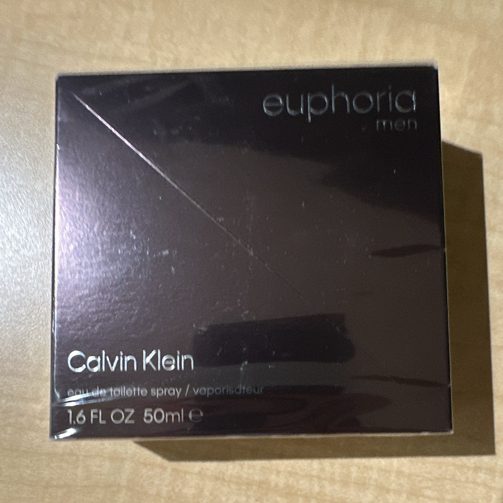 CALVIN KLEIN EUPHORIA MEN FOR MEN EDT SPRAY REGULAR SIZE 1.6 OZ/50 ML