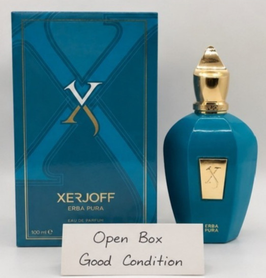 NEW Erba Pura Xerjoff 3.4 oz / 100 ml Eau de Parfum Spray For Unisex Open BOX