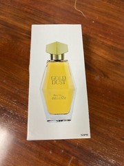 Shirley May Deluxe Gold Dust Pour Femme eau de Toilette Natural Spray 3.4 oz