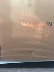 Al Haramain Amber Oud Gold Edition EAU DE PARFUM 60ml Spray NEW. SEALED M4