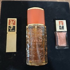 NIB OPIUM by YSL Yves Saint Laurent 3 Pc Gift Set for Women 1.6oz Perfume RARE
