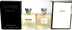 Jean Marc Paris Fleur Pairs & Homme Noir Eau de Toilette Set – 2 Fragrance Set