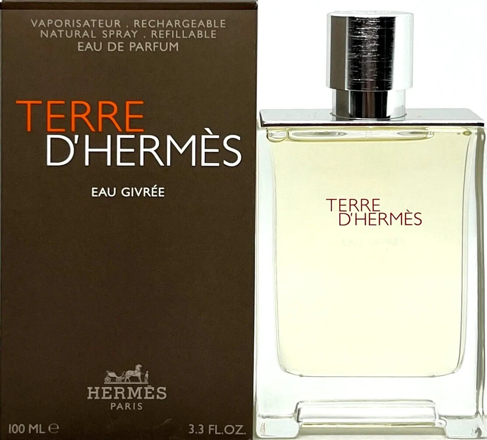 Hermes Terre D’Hermes Eau Givree for Men Eau de Parfum Spray 3.3 oz/ 100 ml