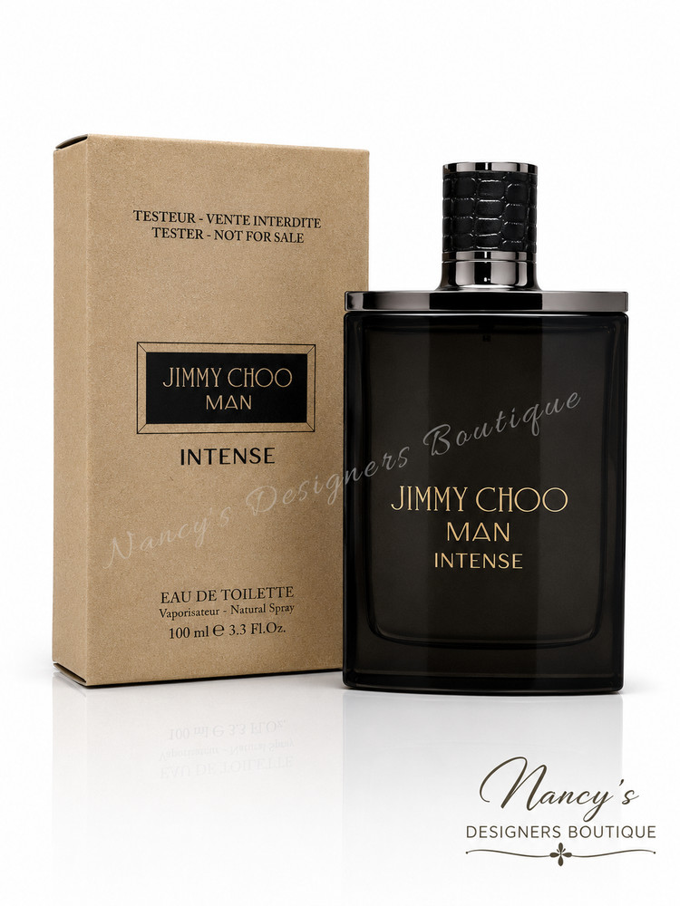 TESTER Jimmy Choo Man Intense EDT 3.3 oz Men Cologne NIB Authentic