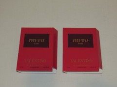 2 Valentino Voce Viva Intensa Eau de Parfum Intense 2.4 mL 0.08 Oz TOTAL Perfume