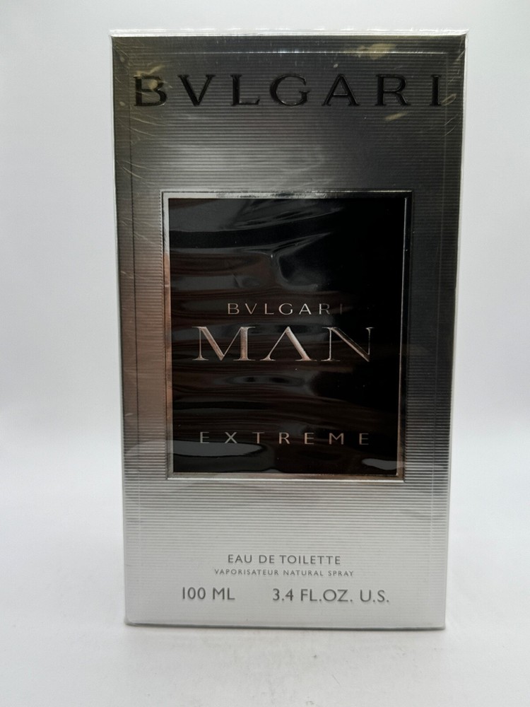 BVLGARI MAN EXTREME BY BVLGARI 100ML EDT CLASSIC SPRAY (NEW WITH BOX & SEALED)