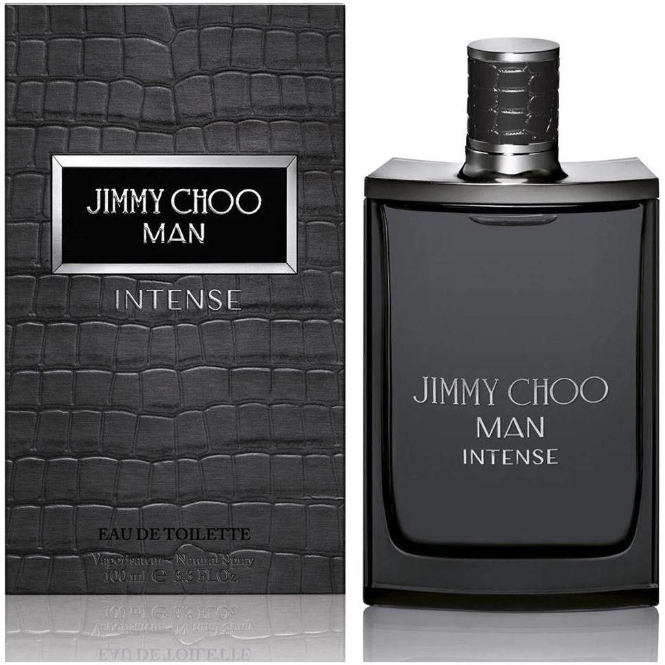 JIMMY CHOO MAN INTENSE Cologne for men edt 3.4 / 3.3 oz NEW IN BOX