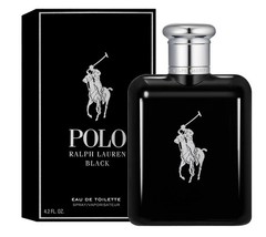 POLO BLACK Ralph Lauren 4.2 oz edt Cologne for men New in Box Authentic