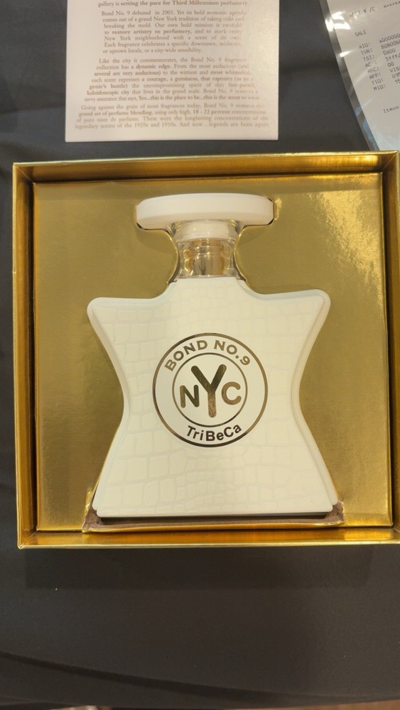 Bond No. 9 TriBeCa NYC Eau de Parfum Spray, Regular Size 3.4 fl oz