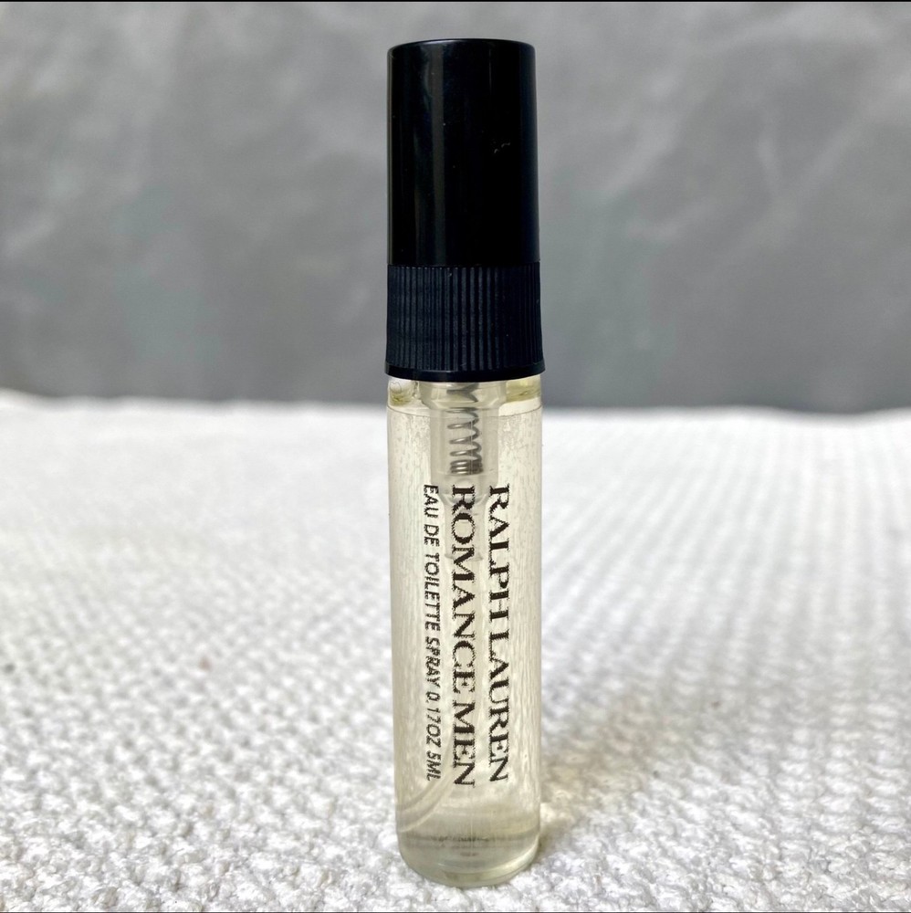 DISCONTINUED Romance Men Ralph Lauren EDT 5ml Mini Travel Cologne Spray