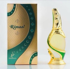 Rimaal Green by Khadlaj Concentrated Perfume Oil-15 ml-Free from Alcohol